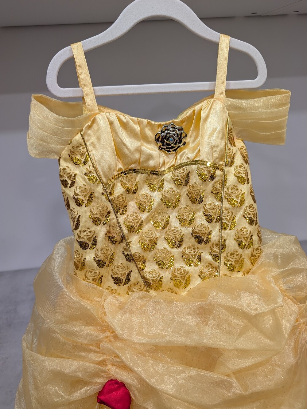 Disney Belle Dress, Beauty And The Beast, Size 7/8 - Picture 2 of 6